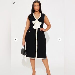 Extra Credit Sweater Midi Dress